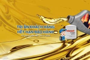 CHƯƠNG TRÌNH TRI ÂN KHÁCH HÀNG HẾT HẠN BẢO HÀNH TIÊU CHUẨN